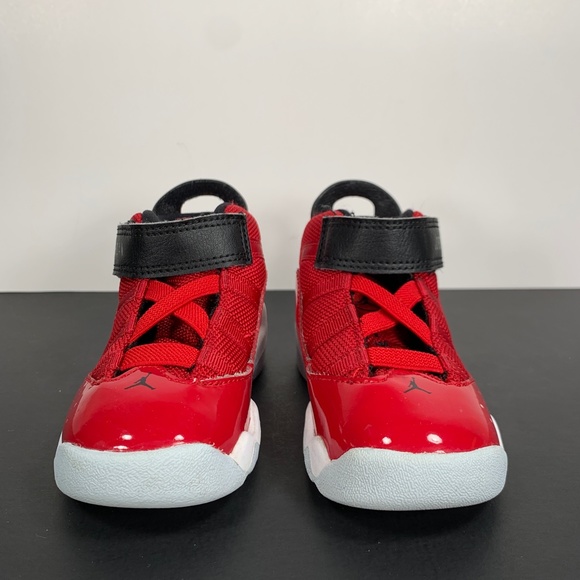 Nike Air Jordan 6 Rings Gym Red 323420-601 PS 6C - Picture 3 of 10